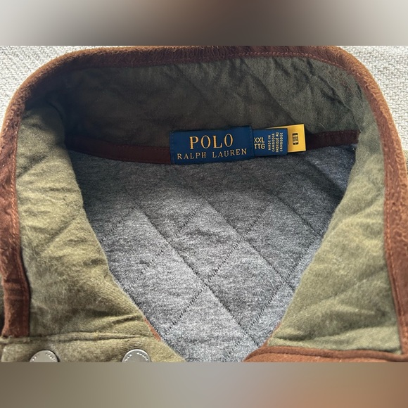 Polo Ralph Lauren Quilted Long Sleeve Double-Knit Jersey Pullover - Picture 2 of 5